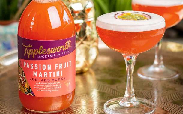 Tipplesworth adds passion fruit martini to cocktail mixer portfolio