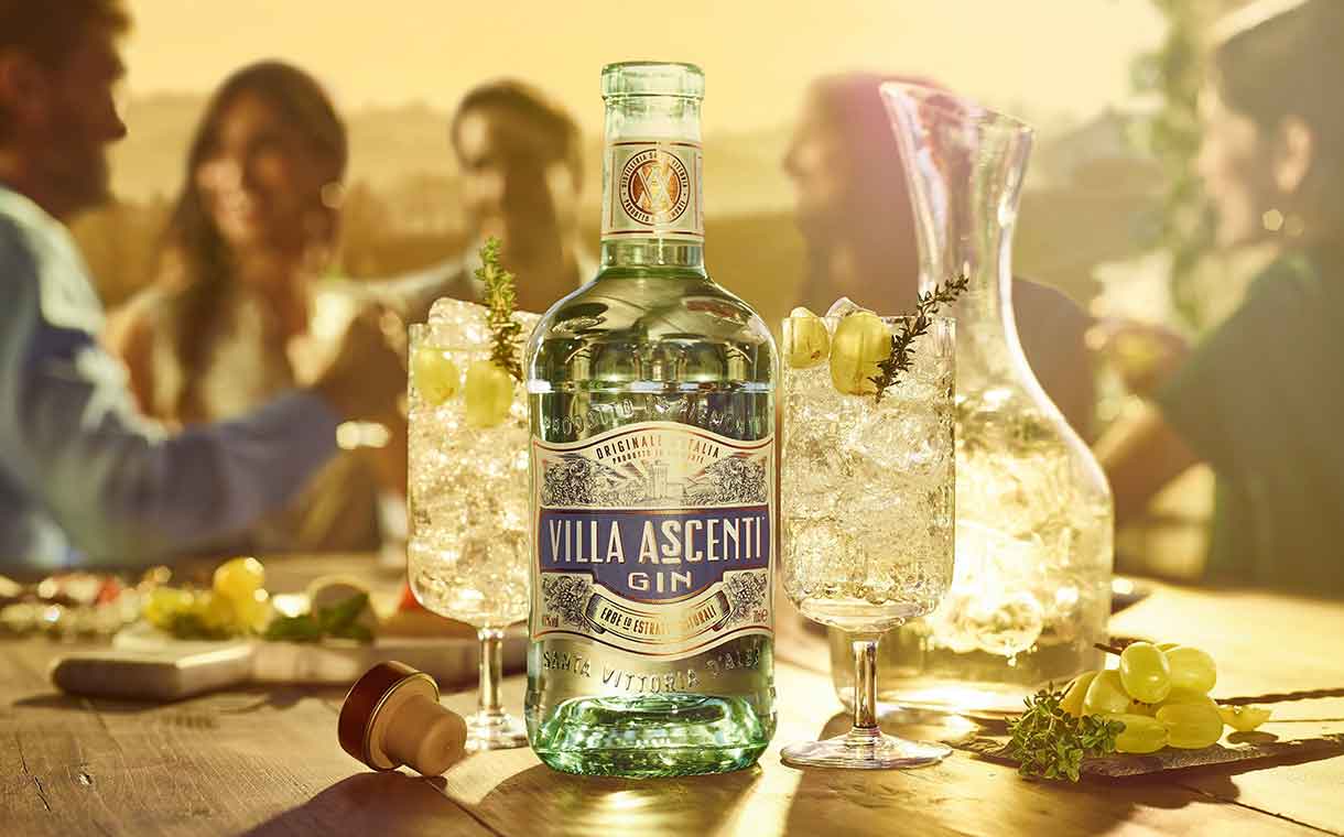 Diageo launches Villa Ascenti gin, inaugurates new distillery in Italy