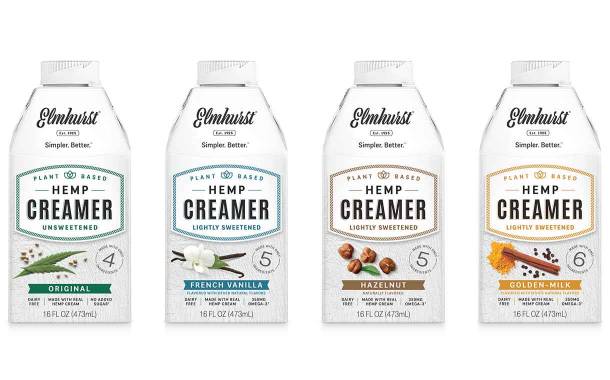 Elmhurst adds to hemp creamer range with three new flavours