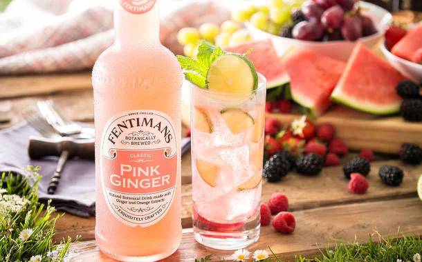 Fentimans introduces pink ginger drink as ginger beer alternative