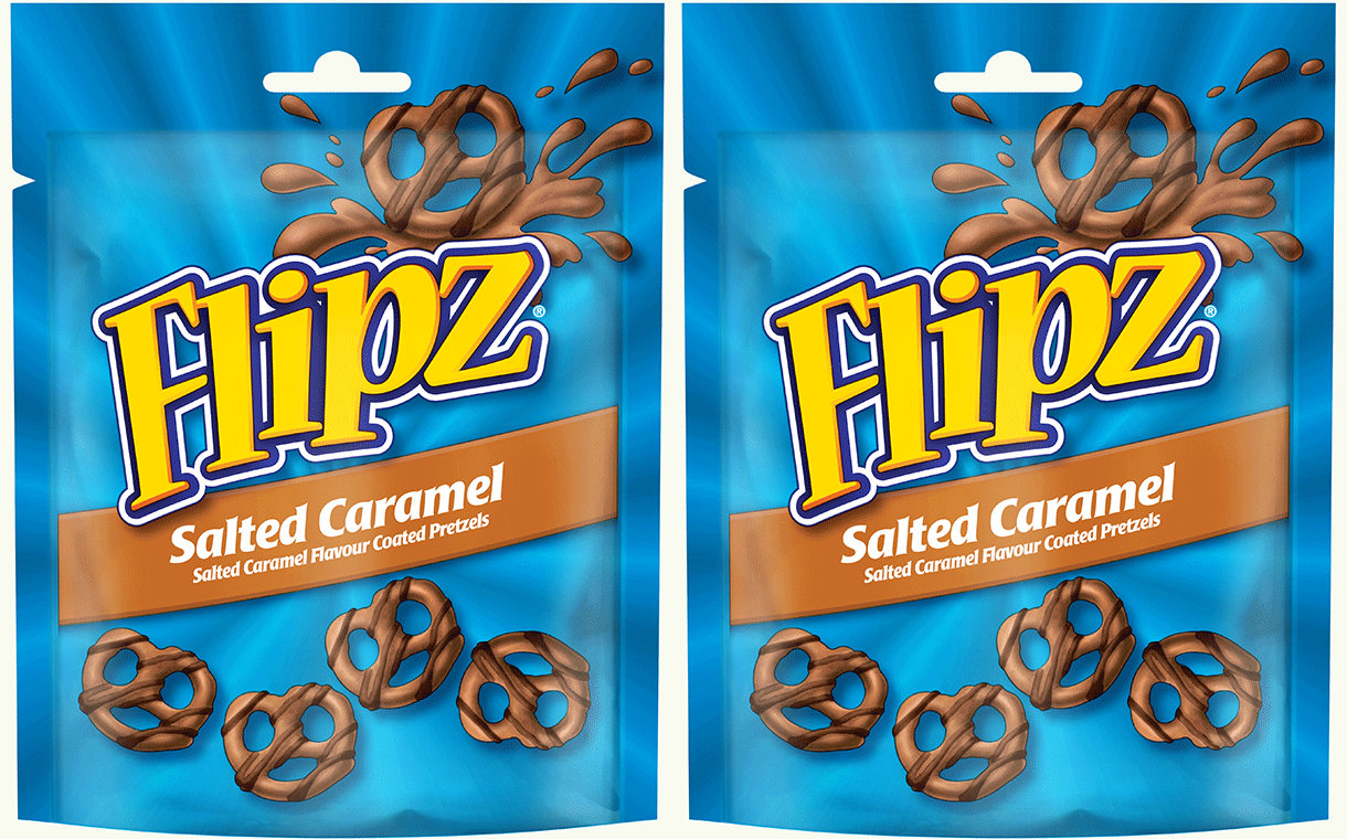 Pladis adds to Flipz range in UK with new salted caramel pretzels