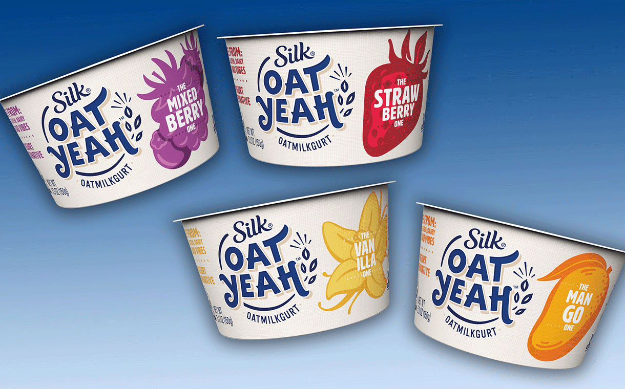 Danone North America debuts Silk range of oat milk yogurts