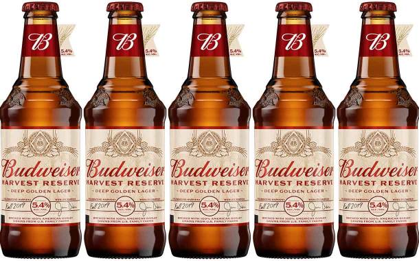 Budweiser Harvest Reserve Deep Golden Lager introduced in US