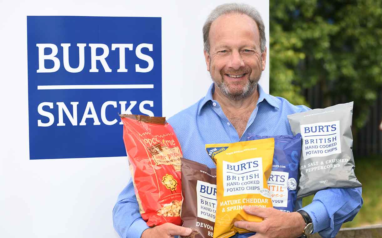 Crisp company Burts changes name, targets sales of £100m