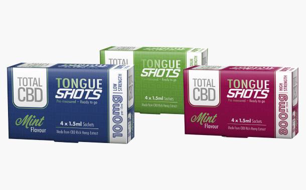 Total CBD launches new range of CBD 'Tongue Shots'