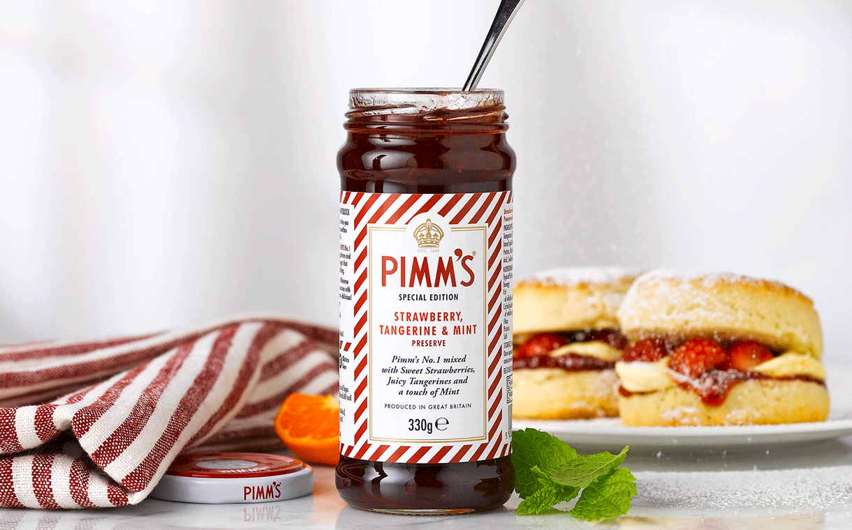 Pimm’s collaborates with Duerr’s to release new fruity preserve