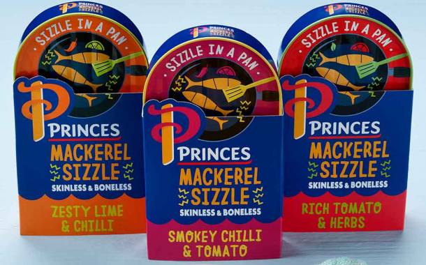 Princes launches Infused Tuna Fillets and Mackerel Sizzle lines