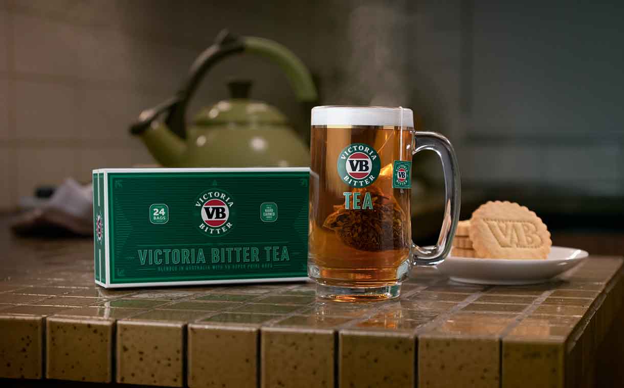Carlton & United Breweries launches limited-edition VB Tea