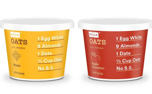 Kellogg-owned Rxbar introduces single-serve oatmeal cup range