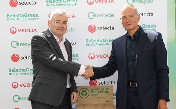 Selecta and Veolia join forces for new coffee cup recycling scheme