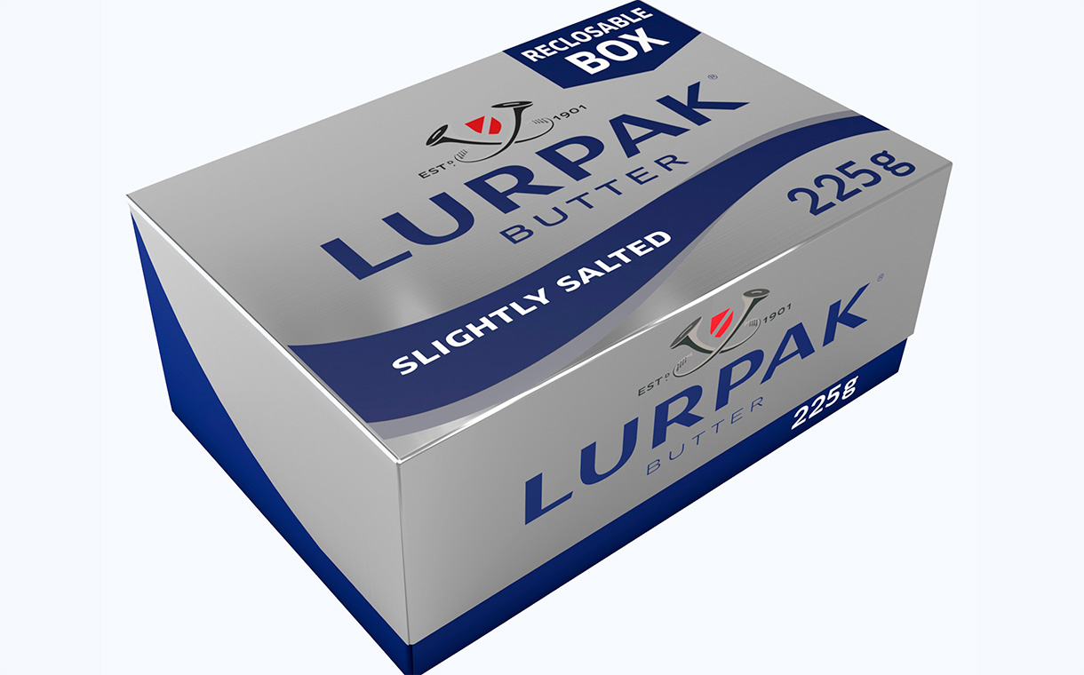 Arla Foods adds new block butter packaging for Lurpak brand in UK