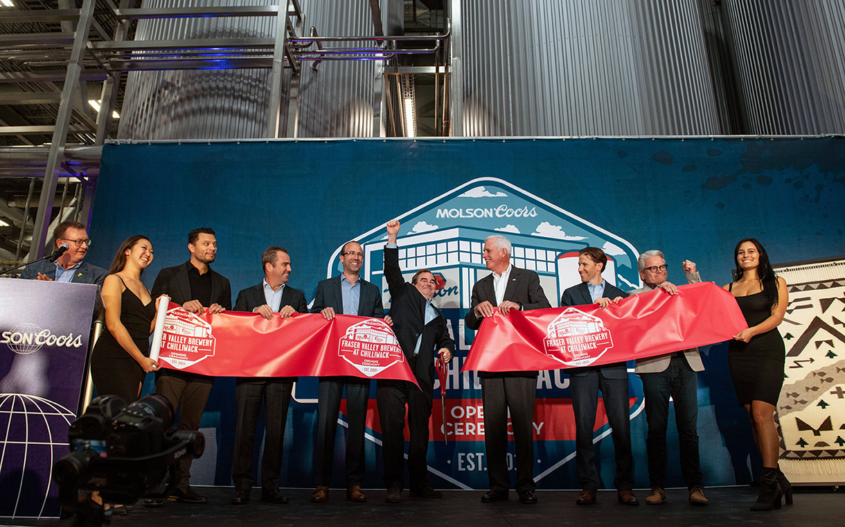 Molson Coors opens Canadian brewery after $226m investment
