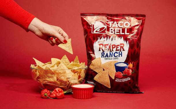 Taco Bell unveils 'scorching' Reaper Ranch Tortilla Chips