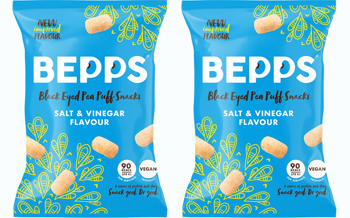 Bepps debuts new snack flavour, updates recipes and packaging