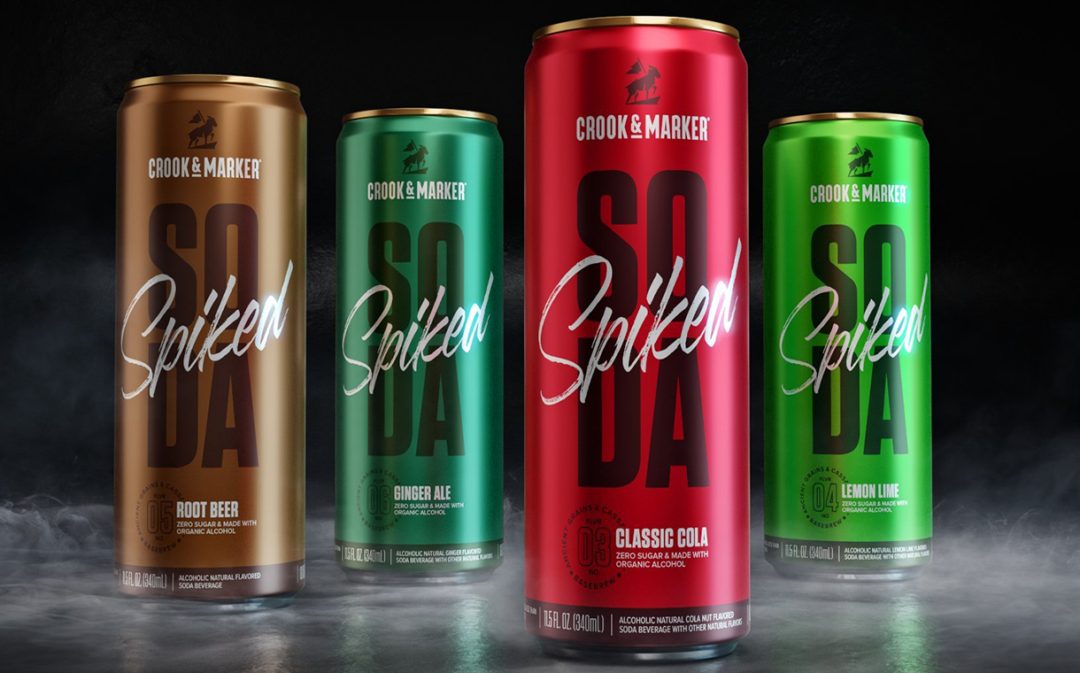 US brand Crook & Marker debuts sugar-free Spiked Soda range