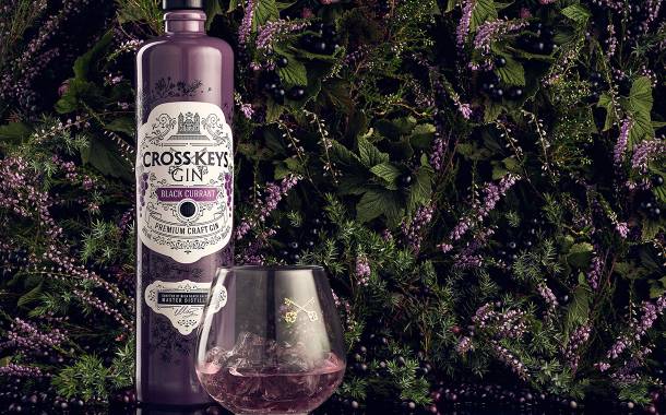 Amber Beverage Group debuts blackcurrant Cross Keys Gin