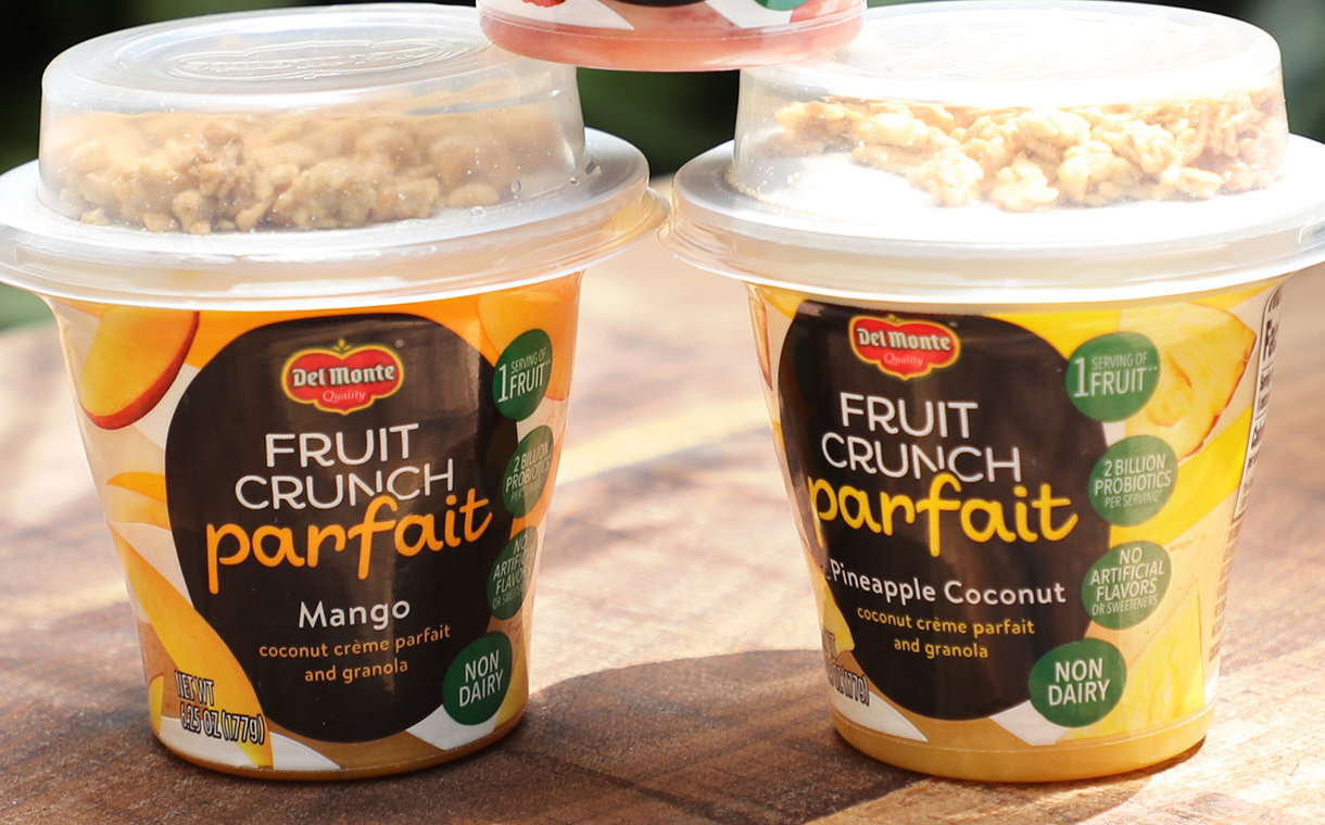 Del Monte Foods launches dairy-free Fruit Crunch Parfaits range