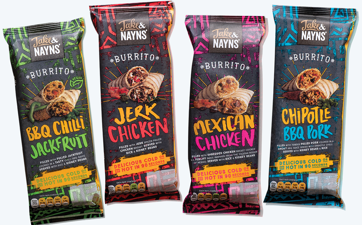 Naansters creator Jake and Nayns’ launches burrito range