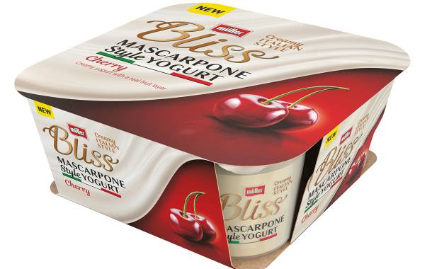 Müller releases Italian-inspired Bliss Mascarpone Style Yogurt