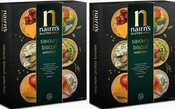 Nairn’s introduces Gluten Free Savoury Biscuit Selection box