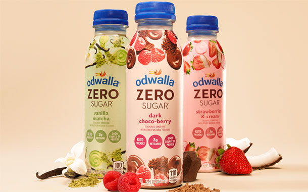 Odwalla launches new range of zero-sugar smoothies