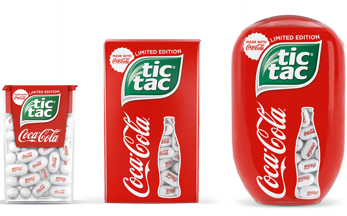 The Ferrero Group introduces limited-edition Tic Tac Coca-Cola