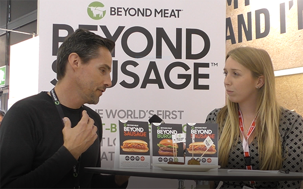 Interview: Beyond Meat showcases the Beyond Sausage and its plant-based range