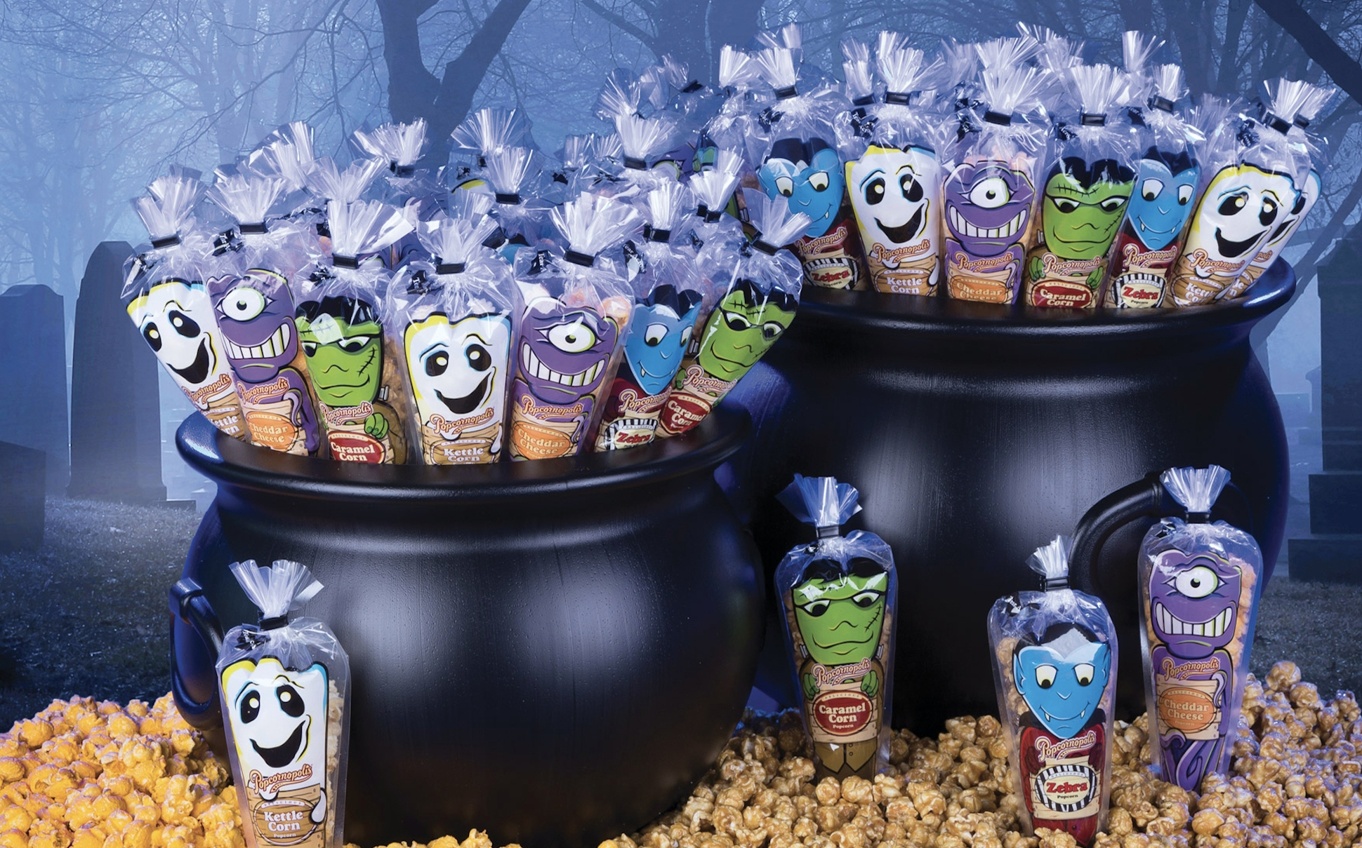 Popcornopolis unveils Halloween-themed popcorn treats