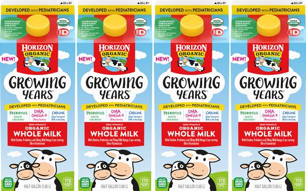 Danone introduces Horizon Organic Growing Years milk