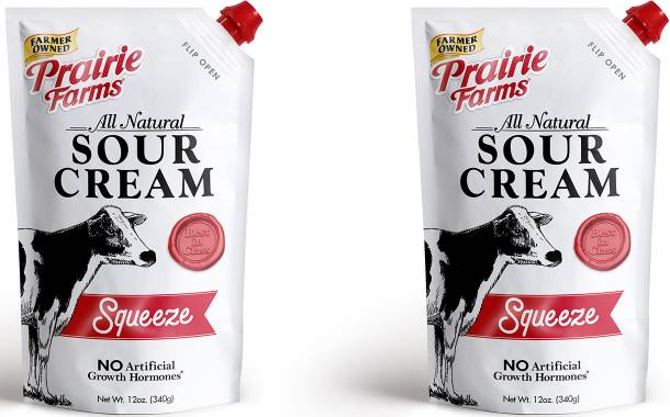 Prairie Farms Dairy introduces sour cream pouches in the US