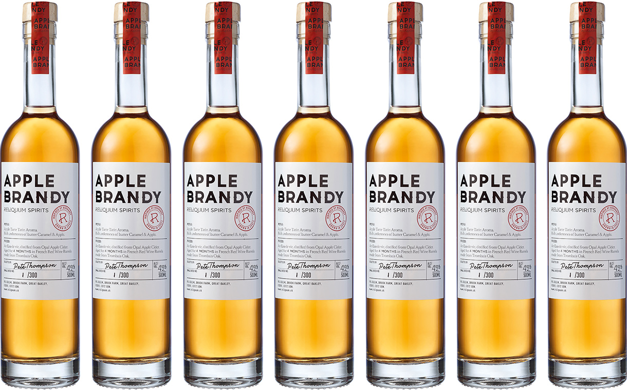 Reliquum creates new brandy made with waste apples
