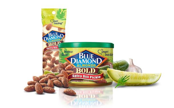 Blue Diamond introduces Spicy Dill Pickle Almonds