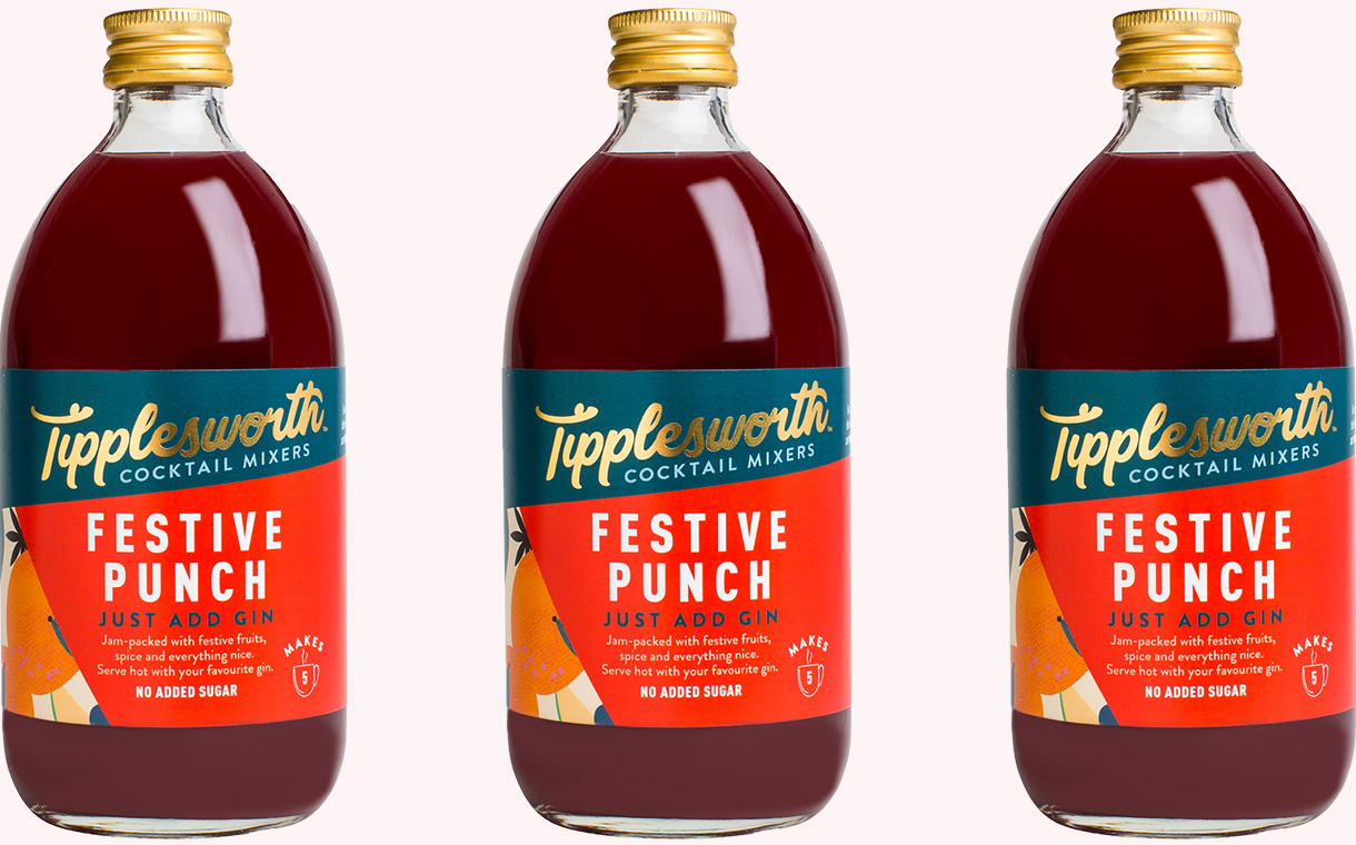 Tipplesworth debuts Festive Punch hot gin cocktail mix