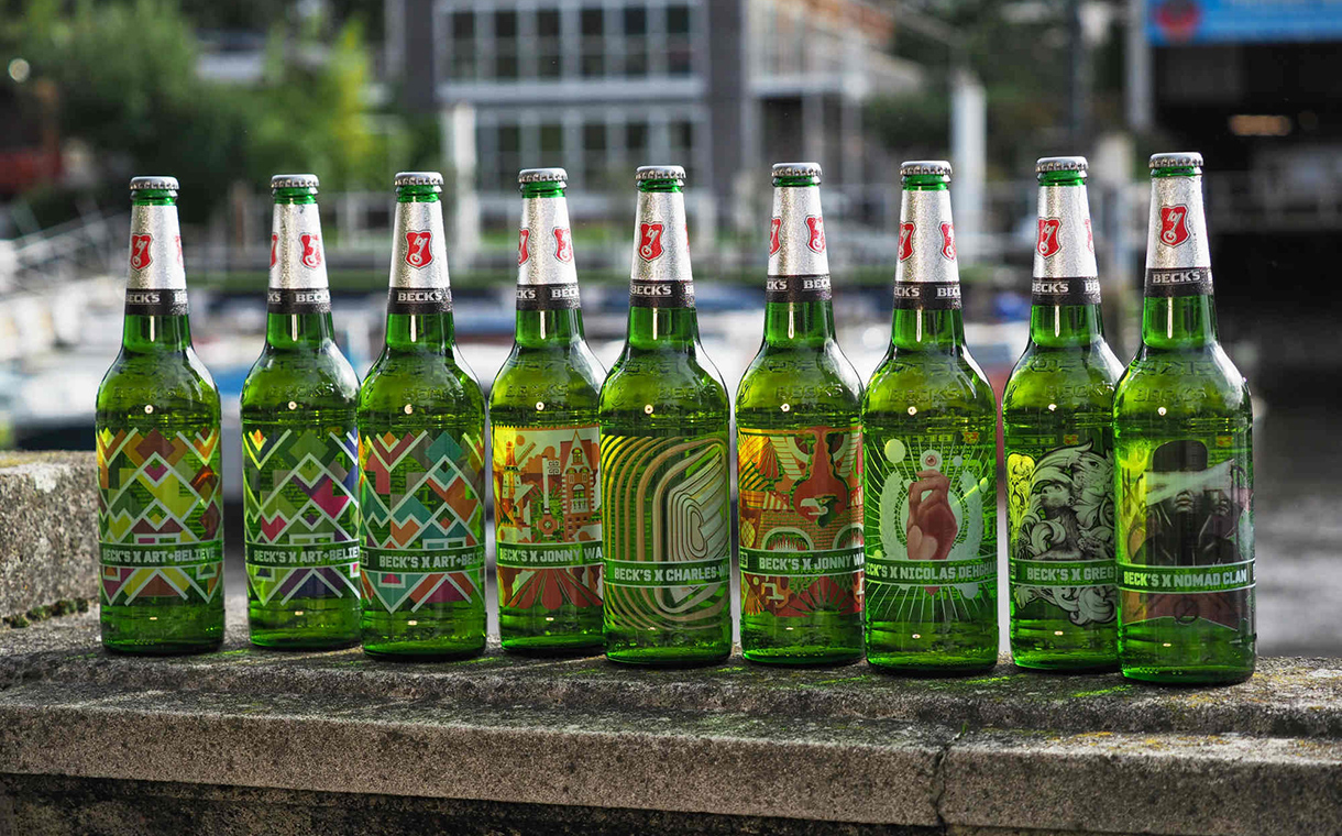 AB InBev tests new printing technology to replace labels
