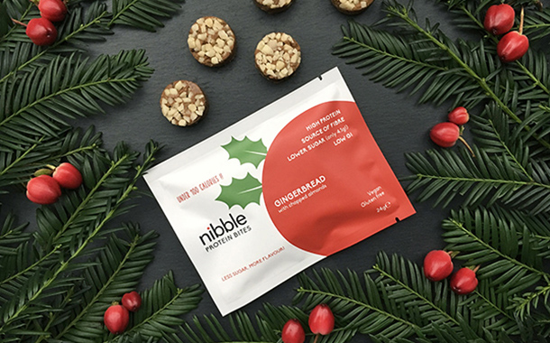 Nibble launches limited-edition Gingerbread Protein Bite