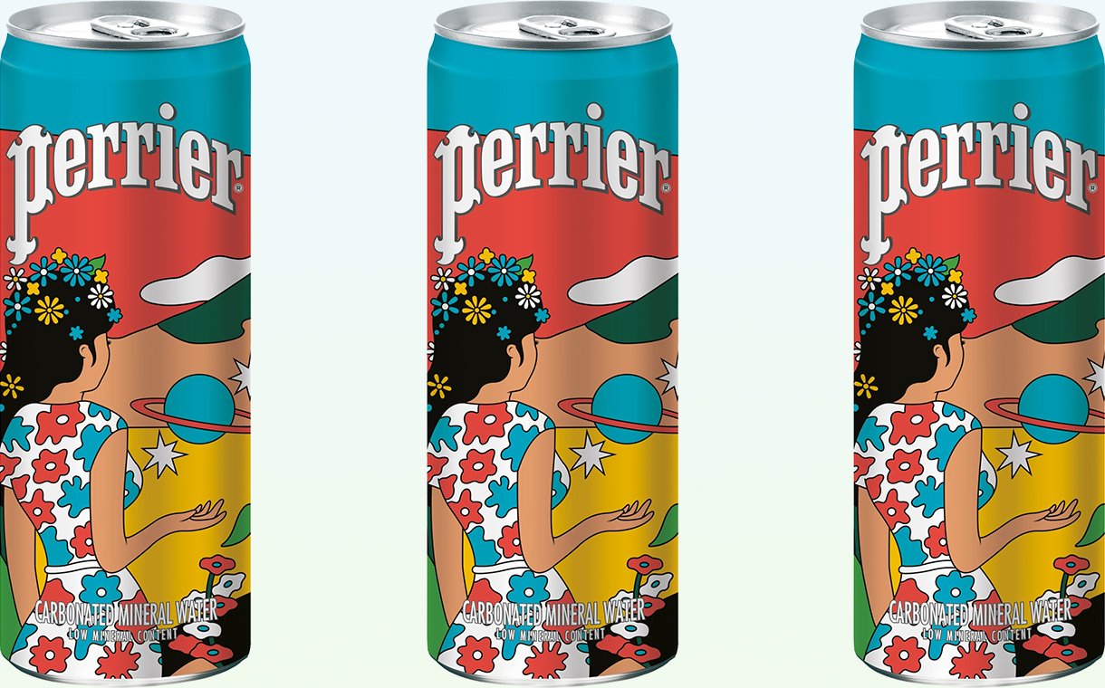 Nestlé Waters unveils limited-edition Perrier can design