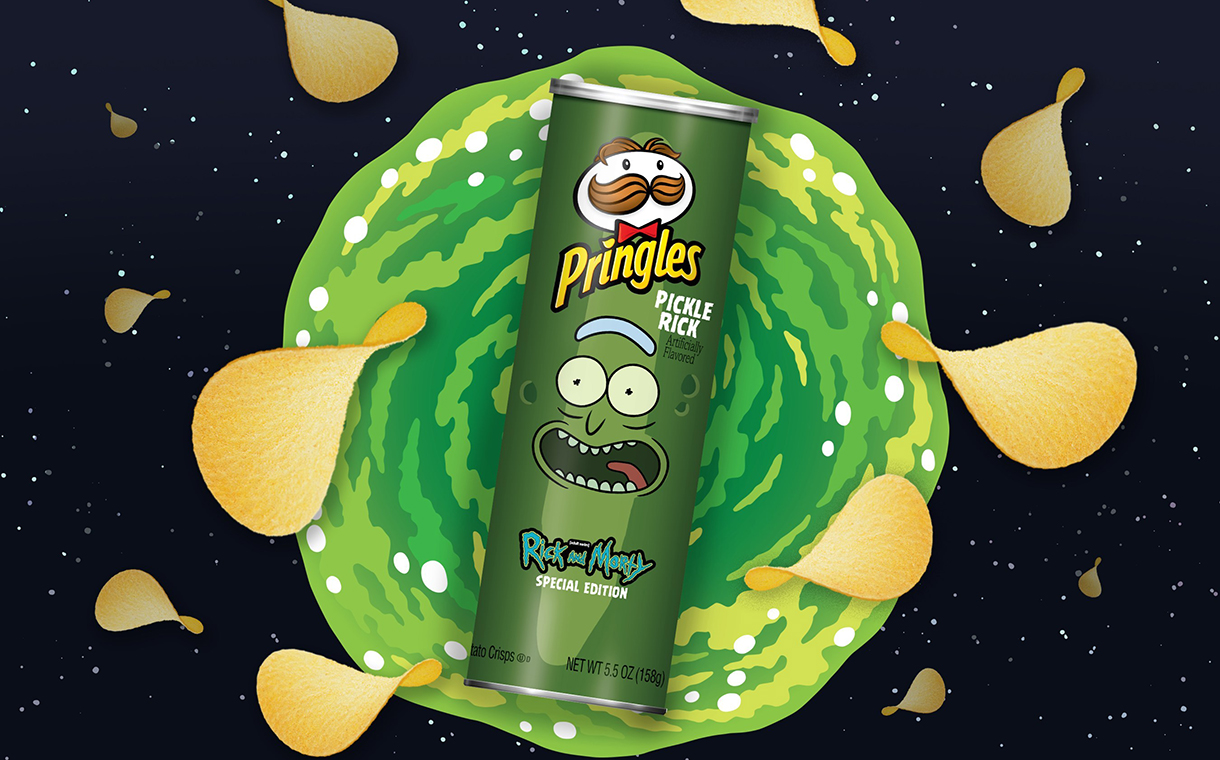 Kellogg-owned Pringles launches special-edition Pickle Rick flavour