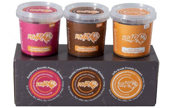 New brand Roar introduces trio of high-protein desserts in UK