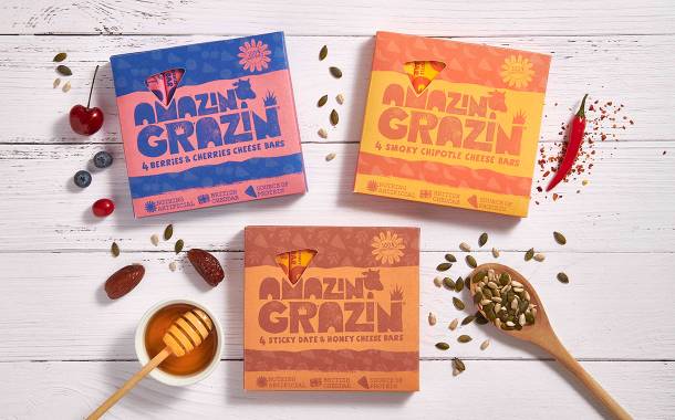 Norseland launches Amazin Grazin flavoured cheese bars