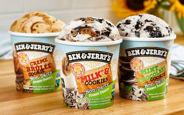 Ben & Jerry's launches sunflower butter-based non-dairy desserts