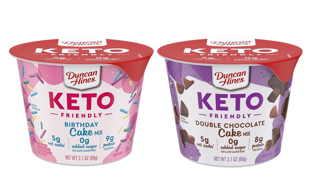 Duncan Hines launches single-serve cake cups for keto diets