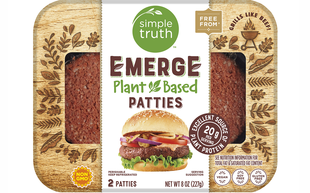 Kroger launches Simple Truth Emerge plant-based meat brand
