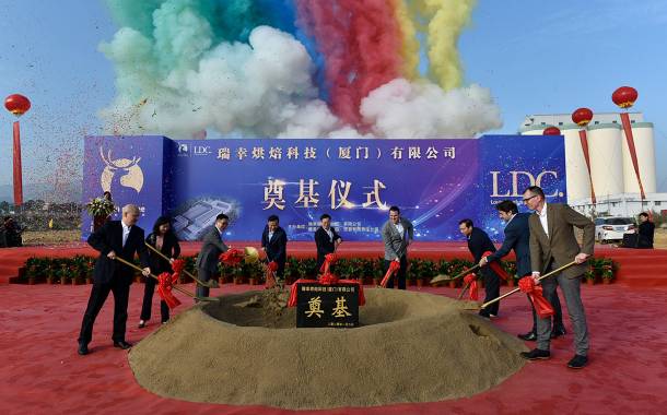 LDC and Luckin begin construction of coffee roasting facility in China