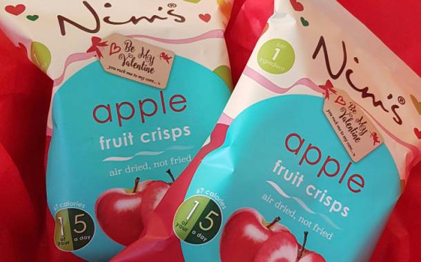 Nim’s introduces crisps made from crimson-coloured apples