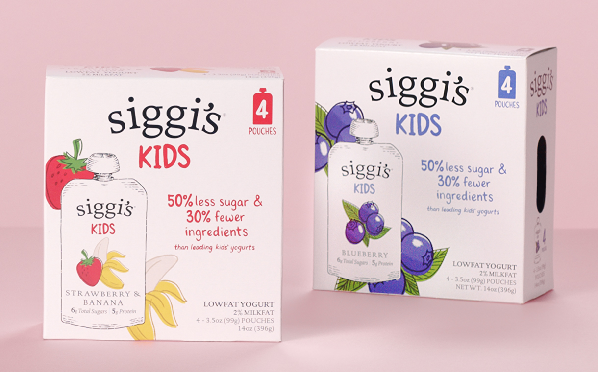 Siggi’s expands yogurt portfolio with new pouches for children