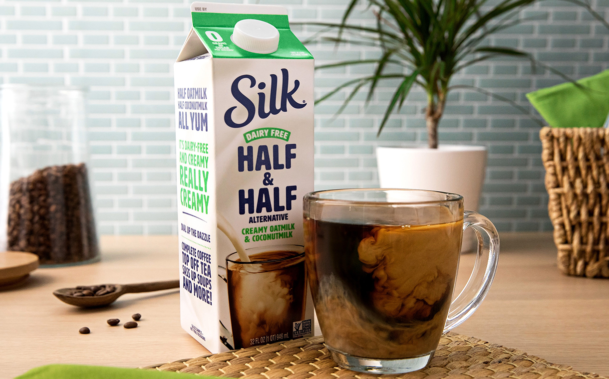 Danone launches Silk Dairy-Free Half & Half Alternative in the US