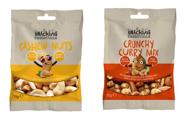 Snacking Essentials introduces eight-strong range in UK