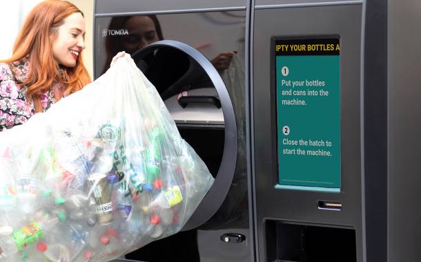 Tomra speeds up recycling with new reverse vending machine