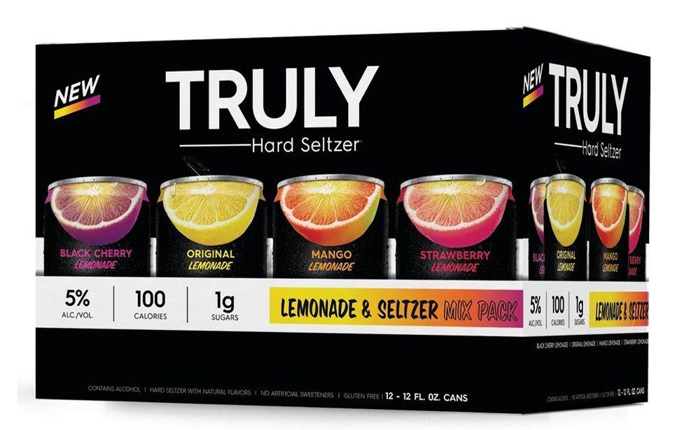 Truly launches Lemonade Hard Seltzer in four flavours