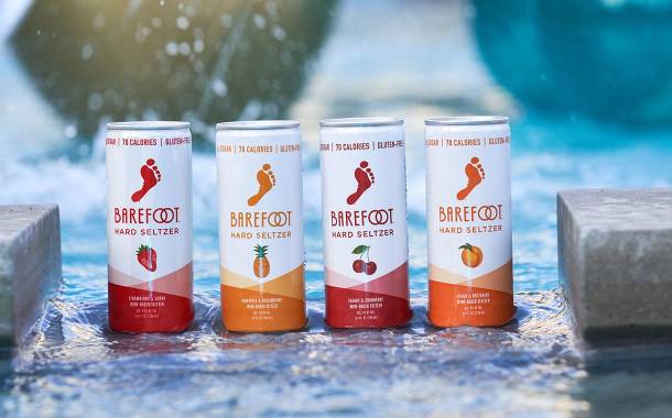 Barefoot launches hard seltzer range made with real wine